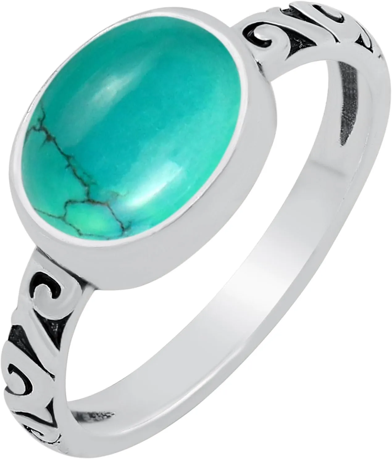 3.10Cts Oval Shaped Natural Gemstone Rings For Women, Birthstone Ring Jewelry Gift For Women Mom Wife