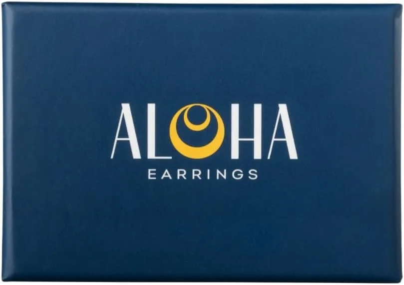 Aloha Earrings Twisted Knot Clip On Stud Earrings