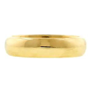 Antique Gold Wedding Band, 1912, Size 6.75