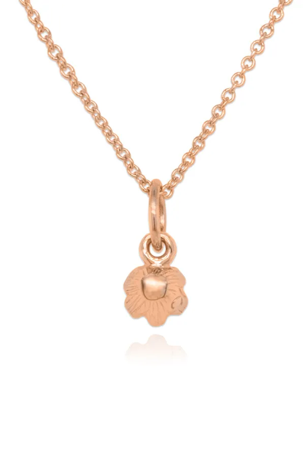 Barnacles ~ 2.5mm Gold Diamond Pendant