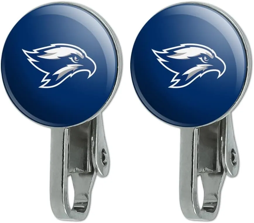 Broward College Primary Logo Novelty Clip-On Stud Earrings