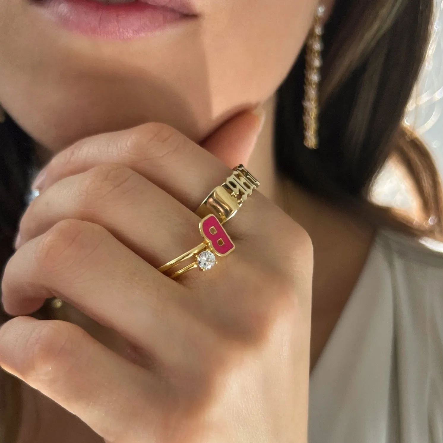 Bubble Initial Ring