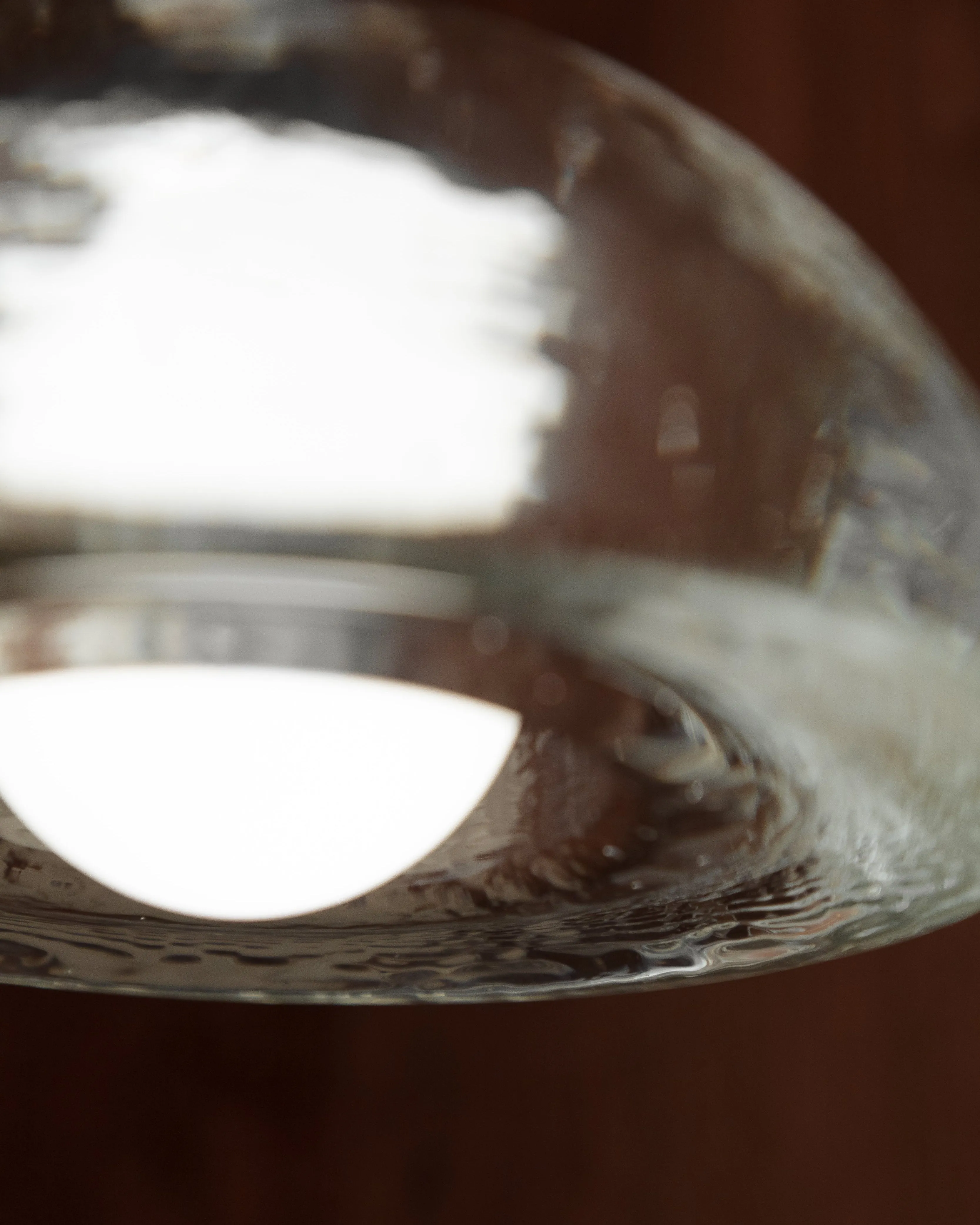 Cast Glass Rod Pendant | Aurelia