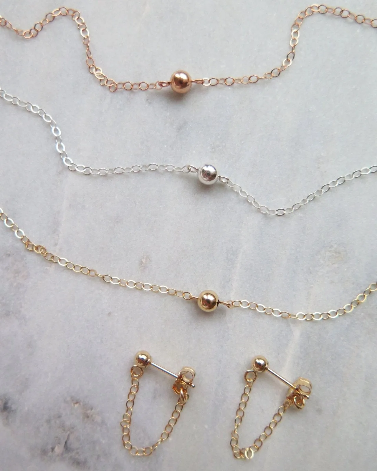 Classic Necklace  - 14k Rose Gold Fill