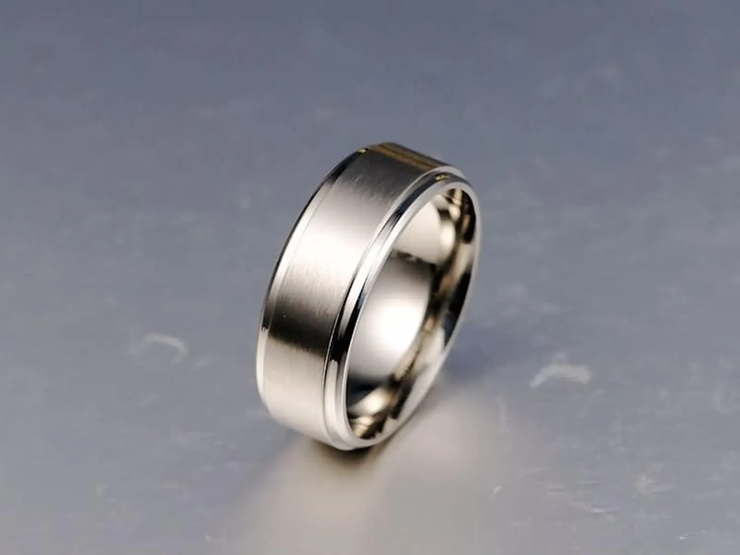 Couples Rings Promise Rings, Women's Engagement Rings Set High Polished Comfort Fit Couples Models
