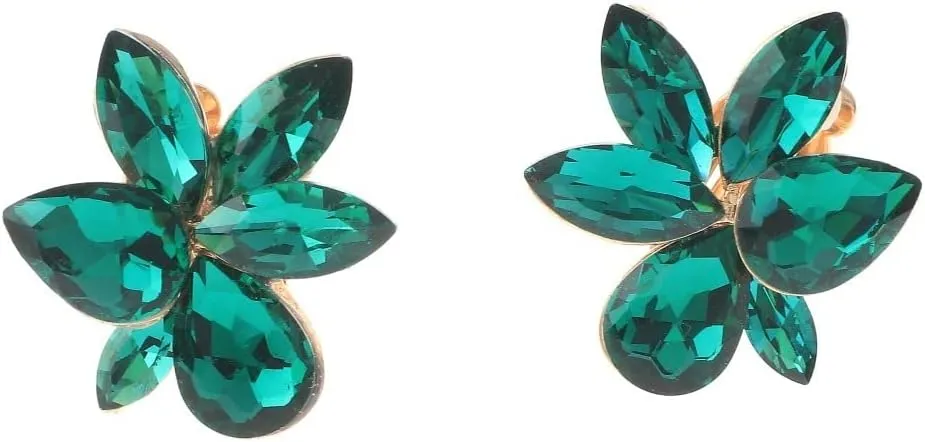 Crystal Clip-On Earrings