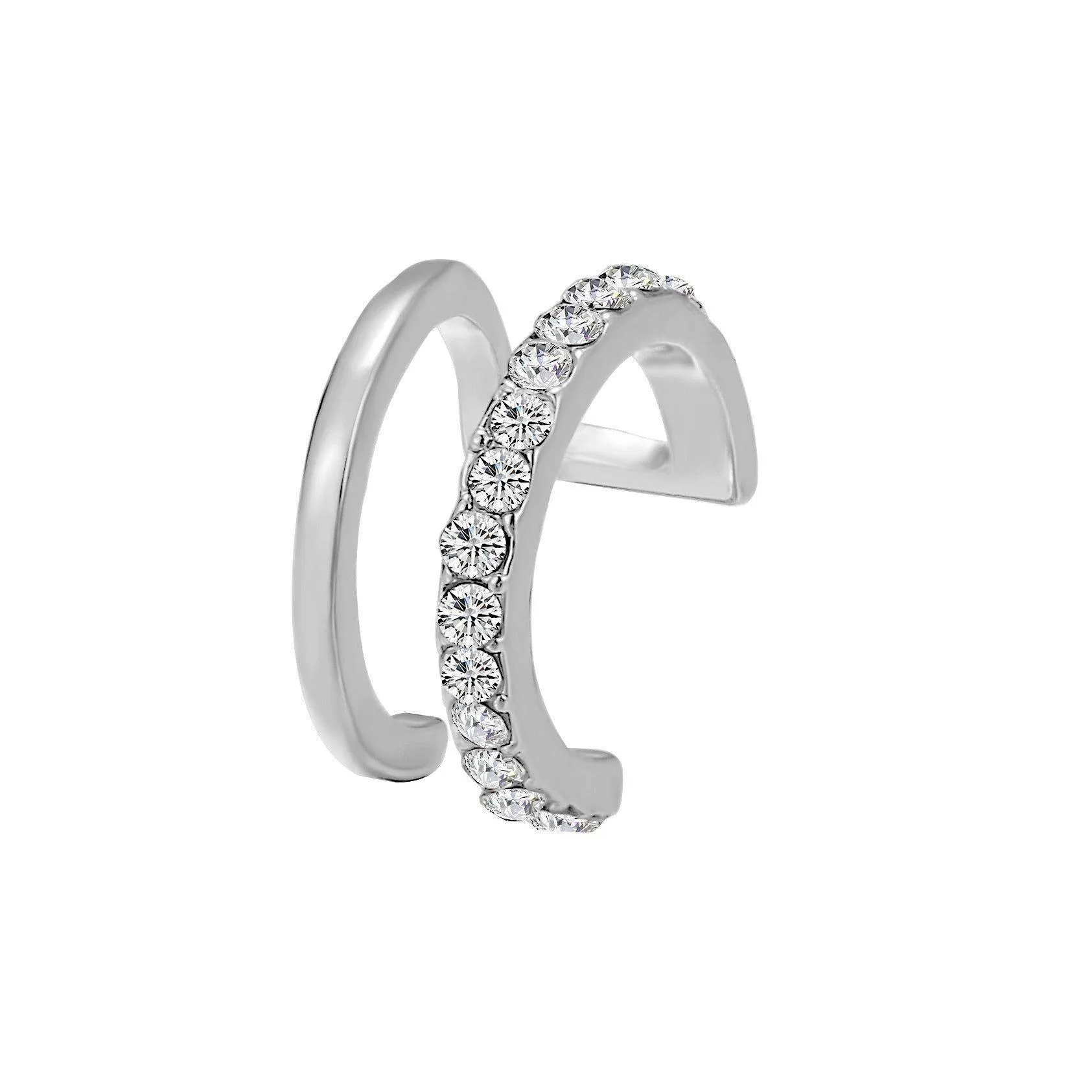 Earring Charm Jewelry Simple Metal Ear clip Minimalist Copper Geometric YOS0250