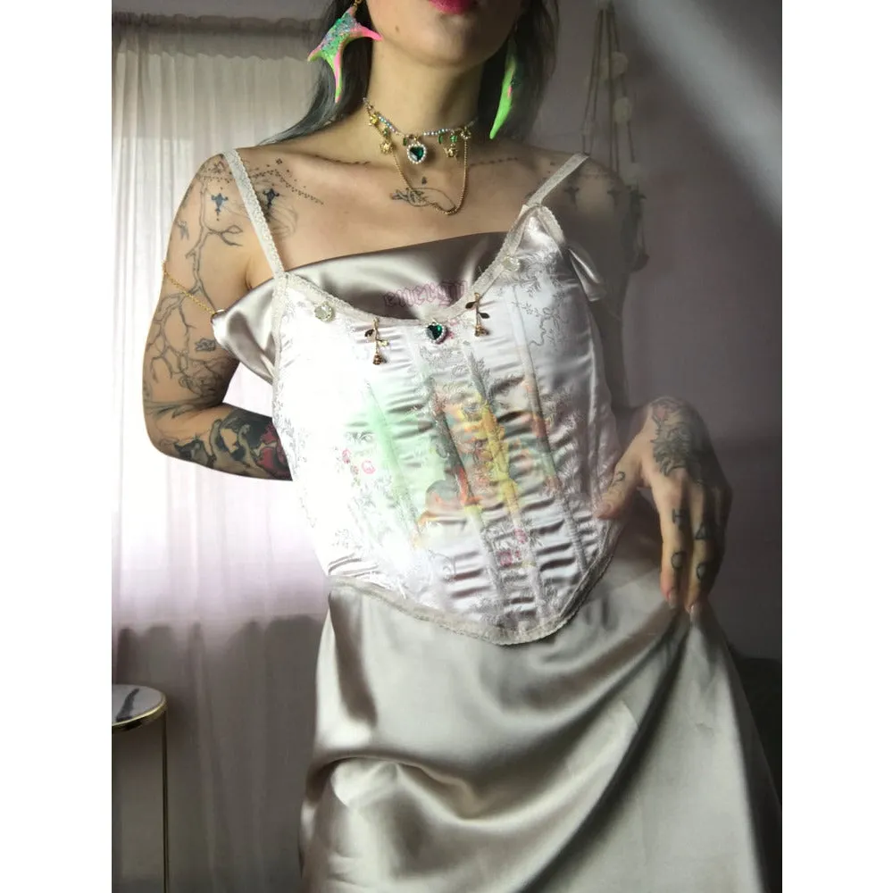 fainted venus corset top