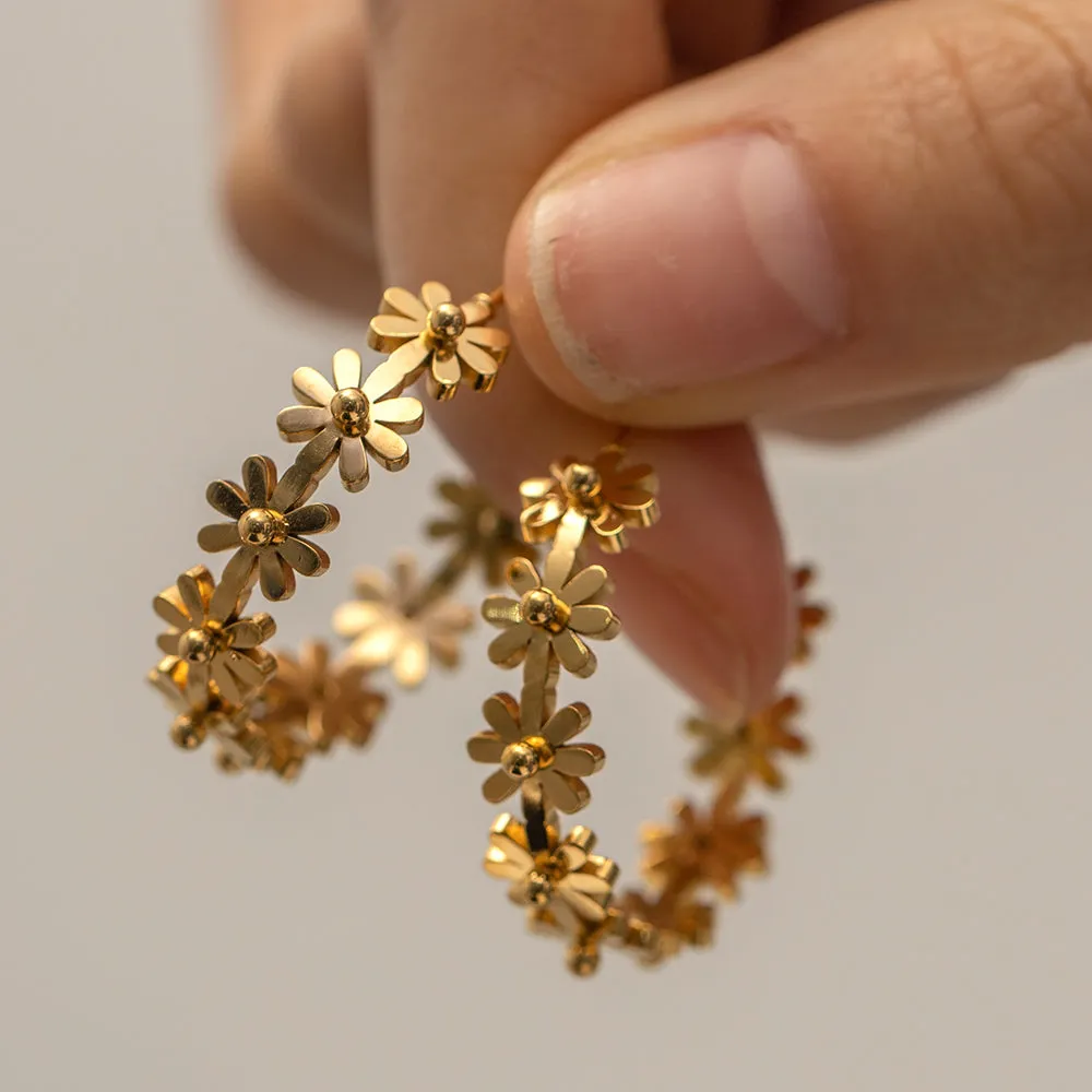 Fashion Flower Earrings