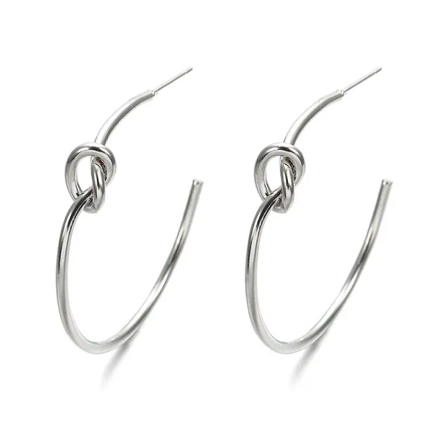 FashionSierra - Fashion Metal Elegant Hoop Earring
