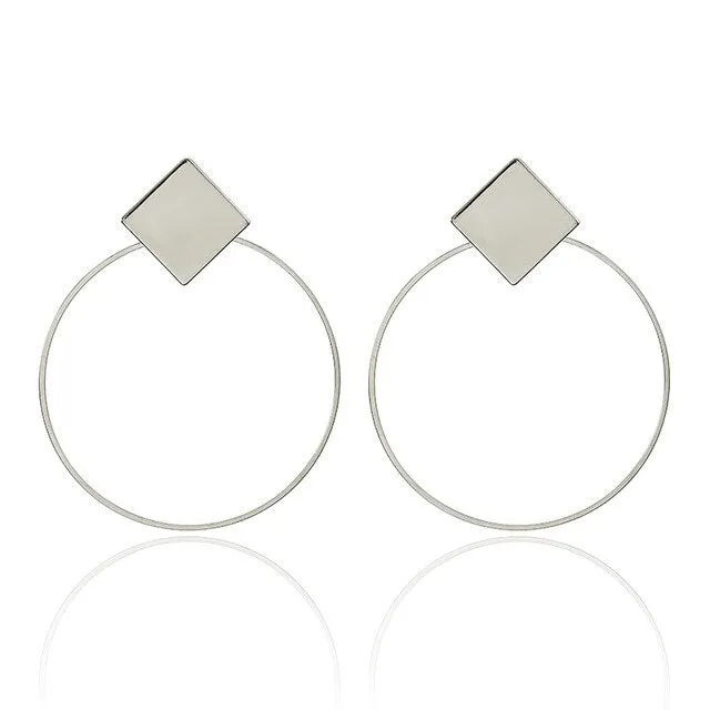 FashionSierra - Fashion Metal Elegant Hoop Earring