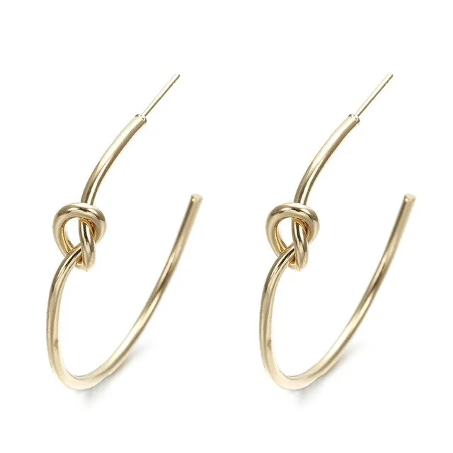FashionSierra - Fashion Metal Elegant Hoop Earring