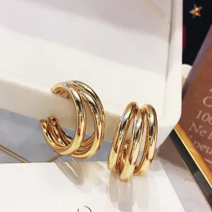FashionSierra - Fashion Metal Elegant Hoop Earring