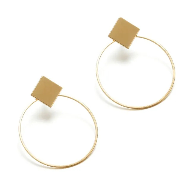 FashionSierra - Fashion Metal Elegant Hoop Earring