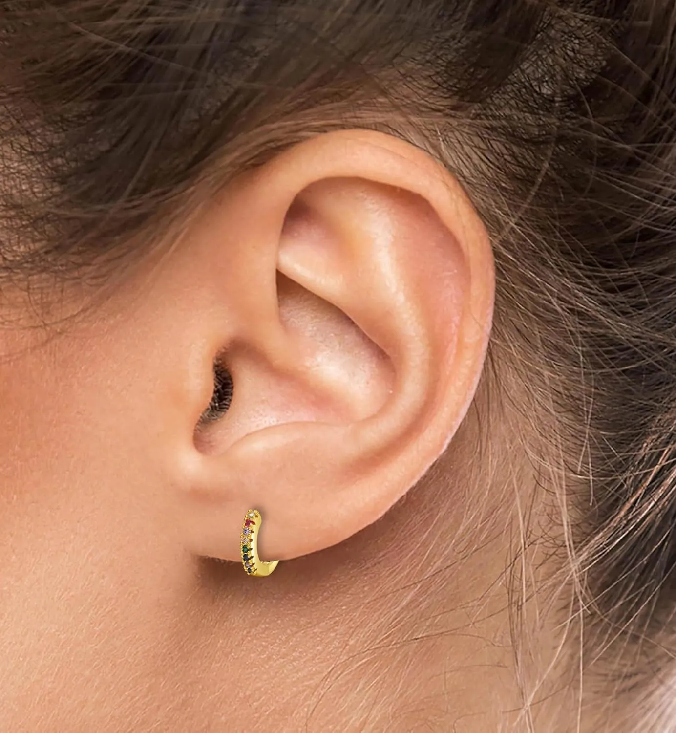 Gold Earrings for Women 14k Real Golds Silver Plated Chunky Stud Earring Statement Drop Hypoallergenic Earring Trendy Jewelry Gifts for Women