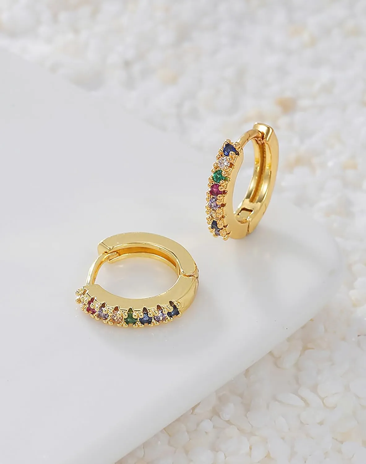 Gold Earrings for Women 14k Real Golds Silver Plated Chunky Stud Earring Statement Drop Hypoallergenic Earring Trendy Jewelry Gifts for Women