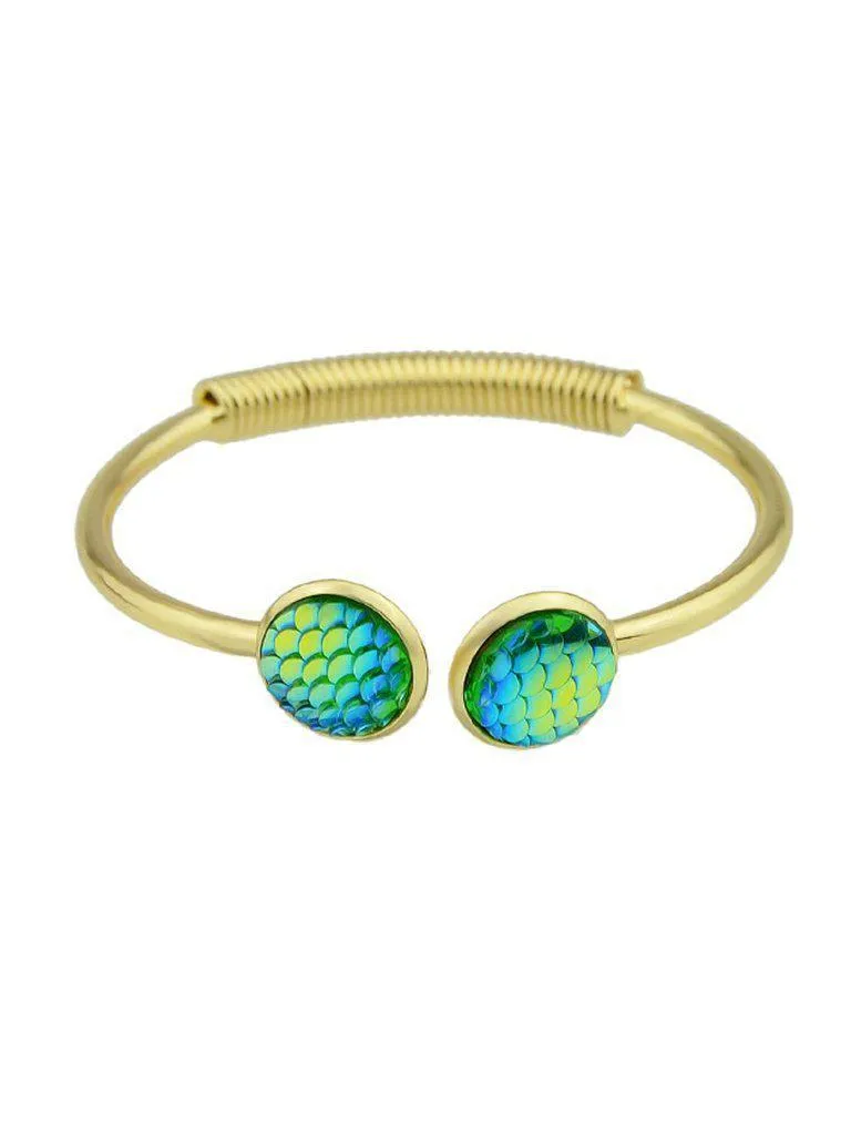 Green Mermaid Scales Love Bracelets
