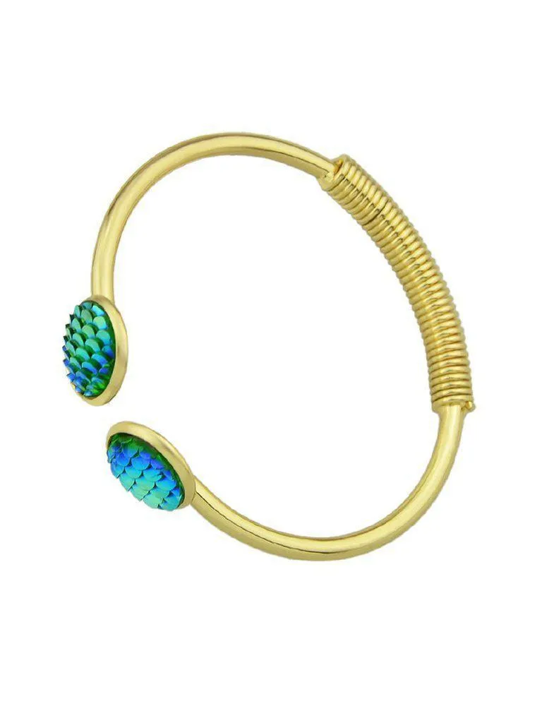 Green Mermaid Scales Love Bracelets