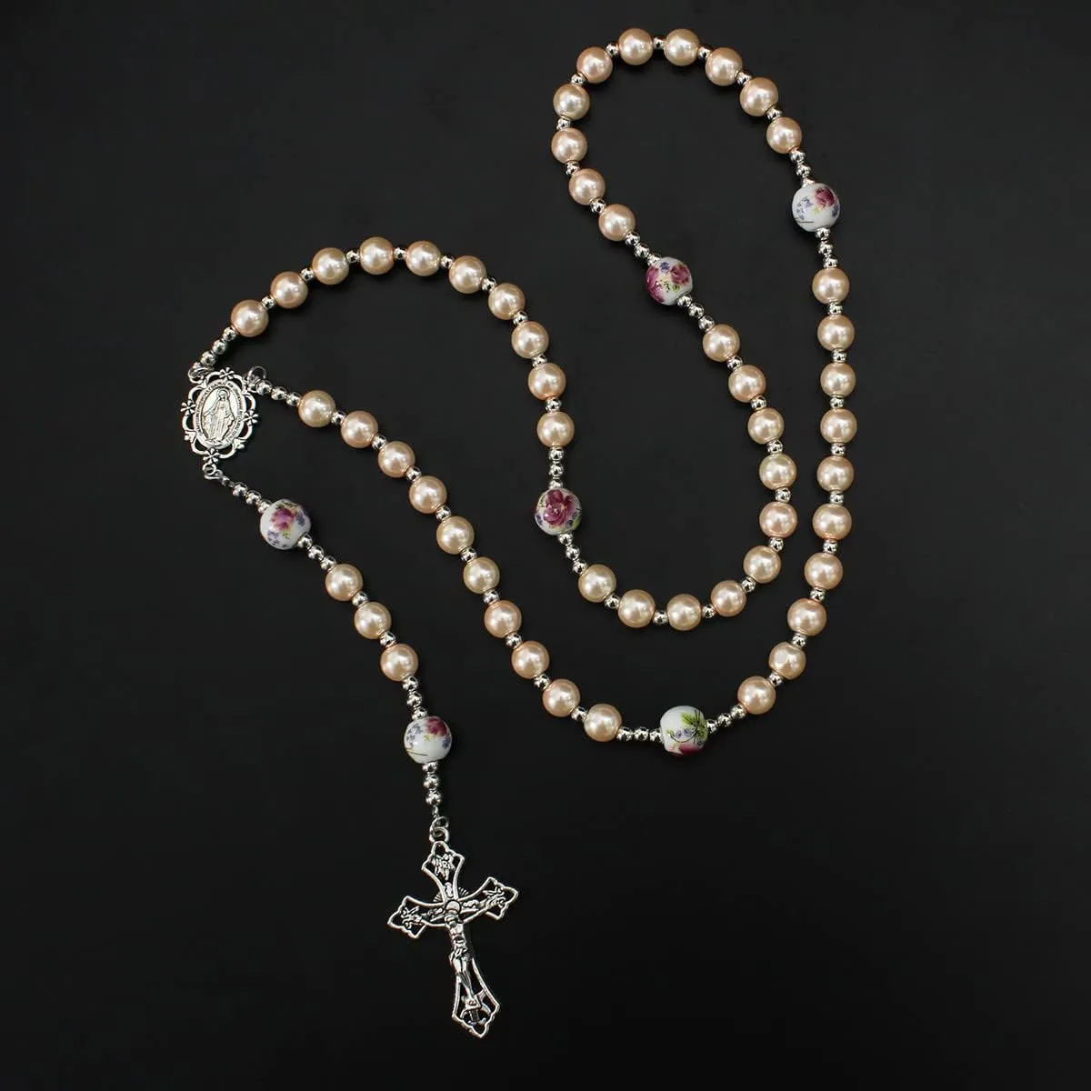 Infinity Cross Necklace for Women | Cross Pendant Necklaces Costume Jewelry for Girls Christian Birthday Christmas Baptism Easter Gift.
