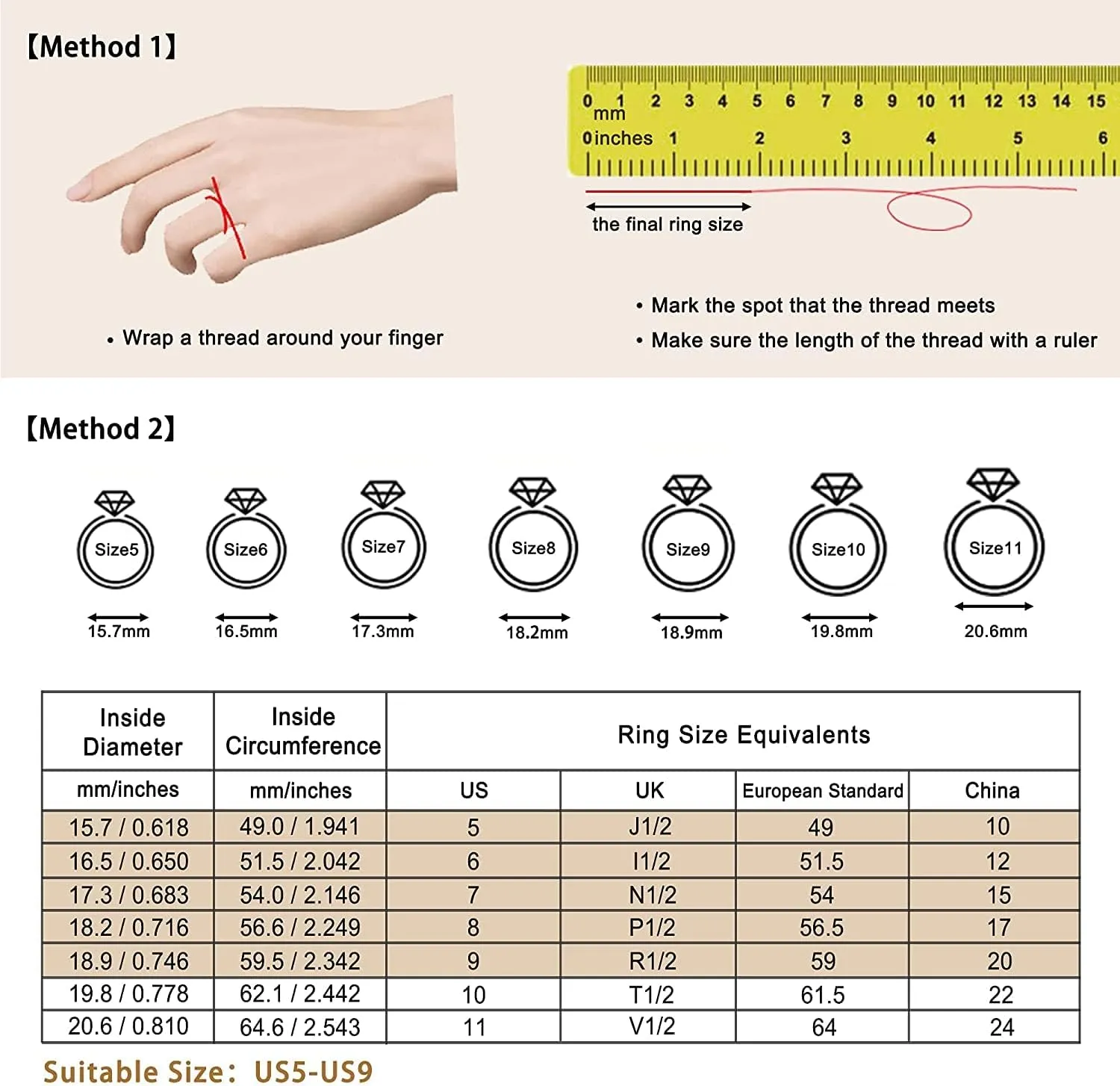JO WISDOM Women Rings,925 Sterling Silver Heart Shaped Promise Engagement Rings for Women with 7.5mm 5A Cubic Zirconia Statement Rings for Women