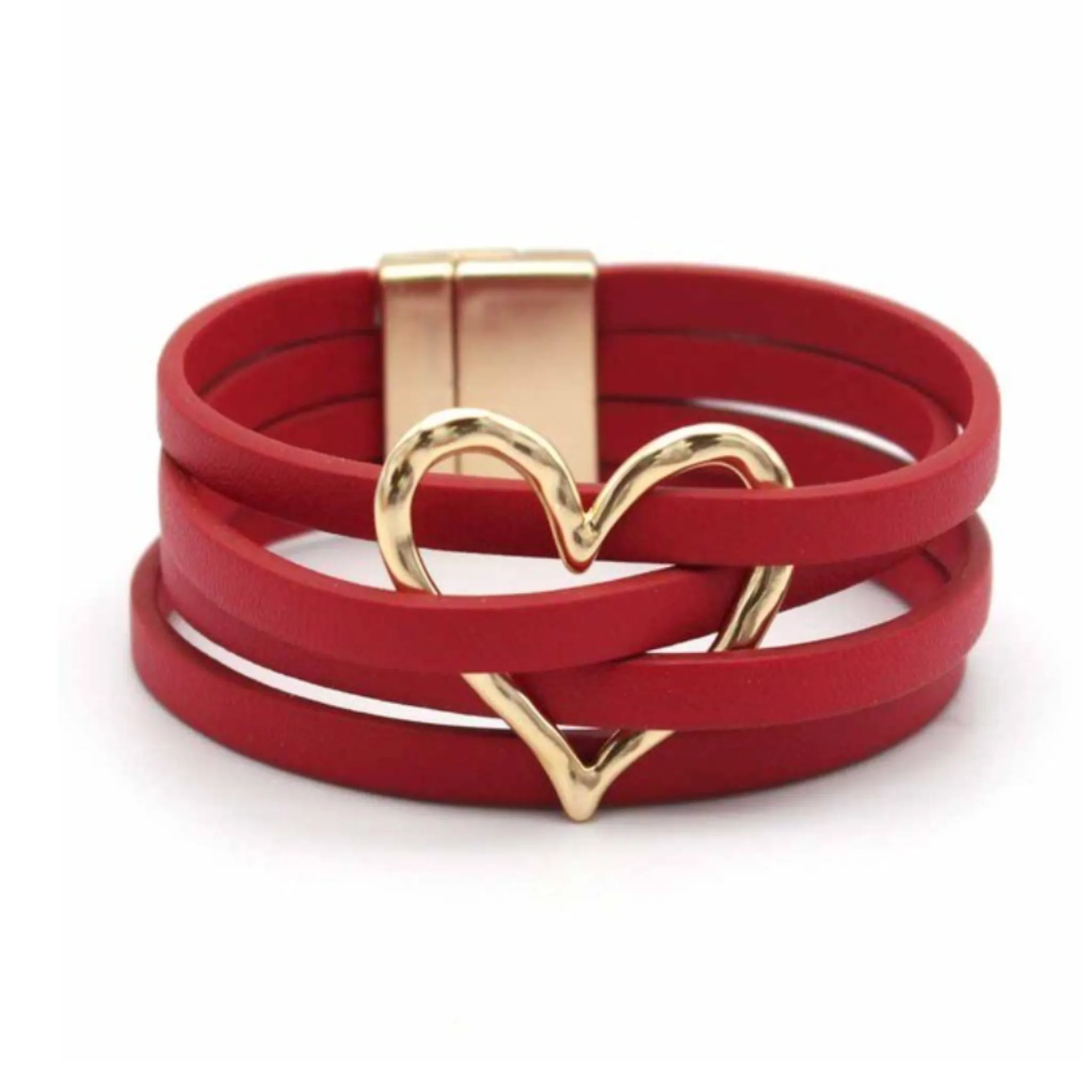 Leather Bracelets w/Magnetic Closure