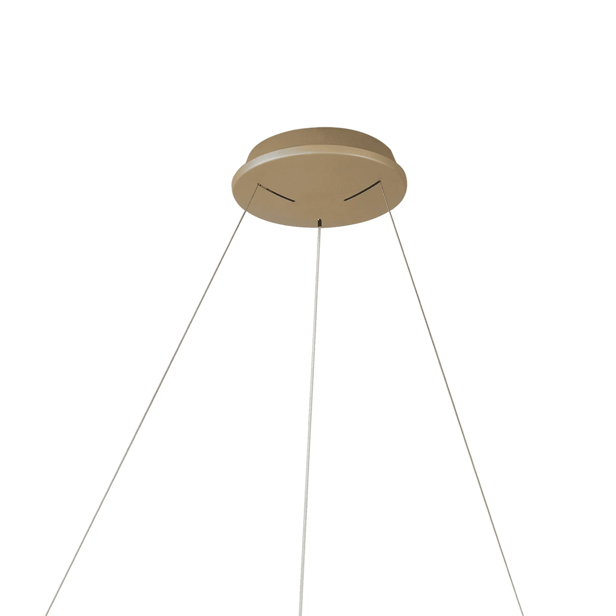 Mantra M8647 Niseko II Ring LED Pendant 90cm Remote Control Gold