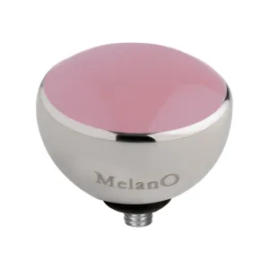 MelanO Resin Gem 8mm - Light Pink/SS