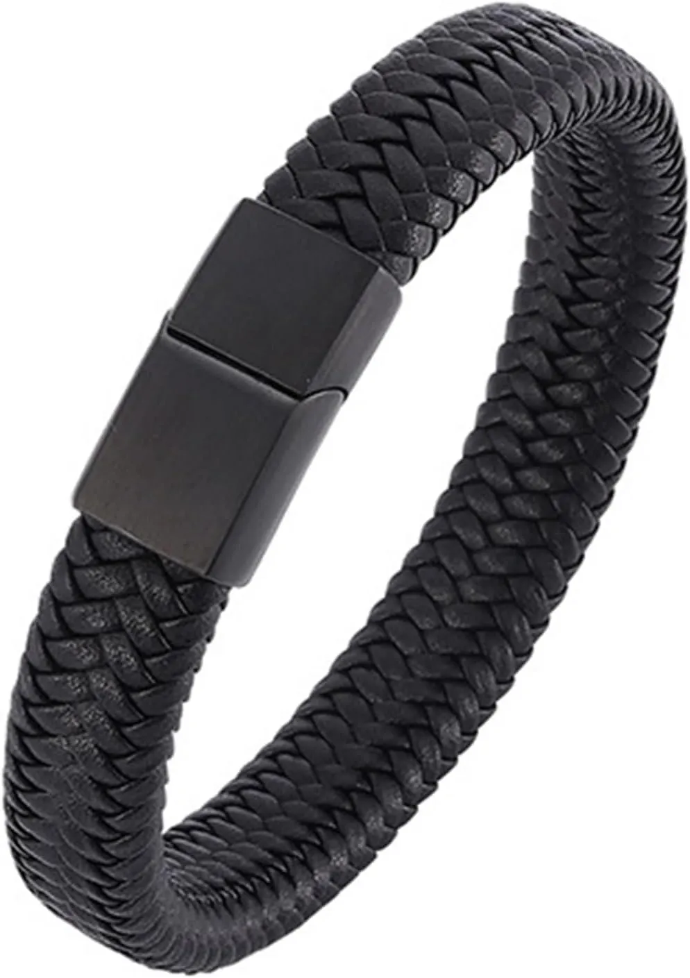 Mens Bracelets Rope Leather, Western Bracelets Simple Style Braided Leather Cord Bracelet Fashion Bracelet