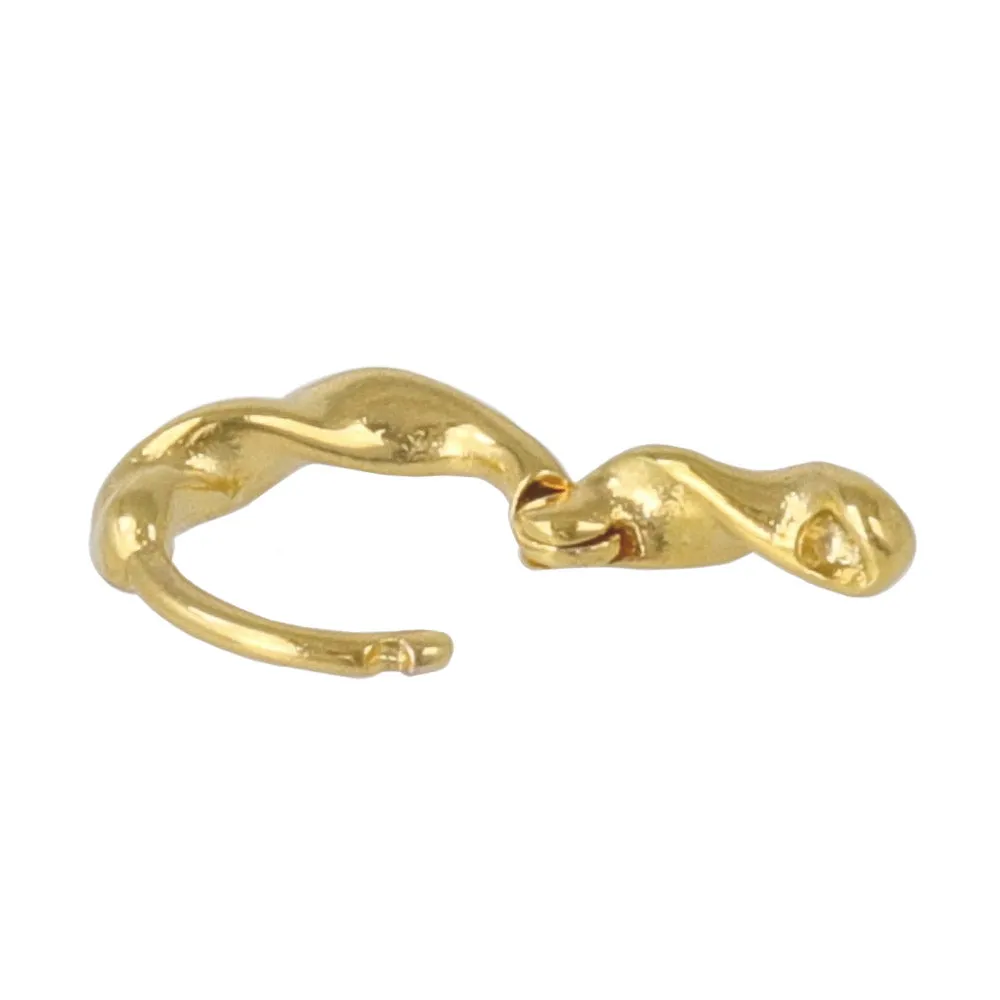 Molten Huggie Earrings