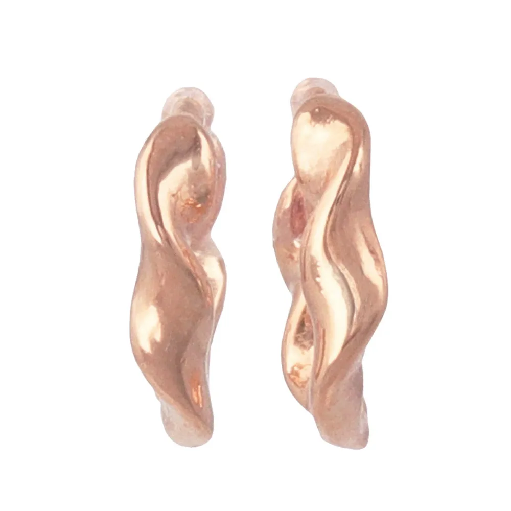 Molten Huggie Earrings