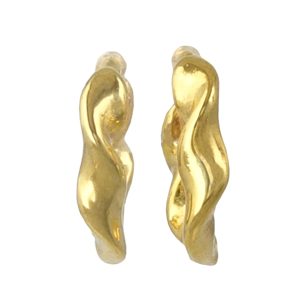 Molten Huggie Earrings