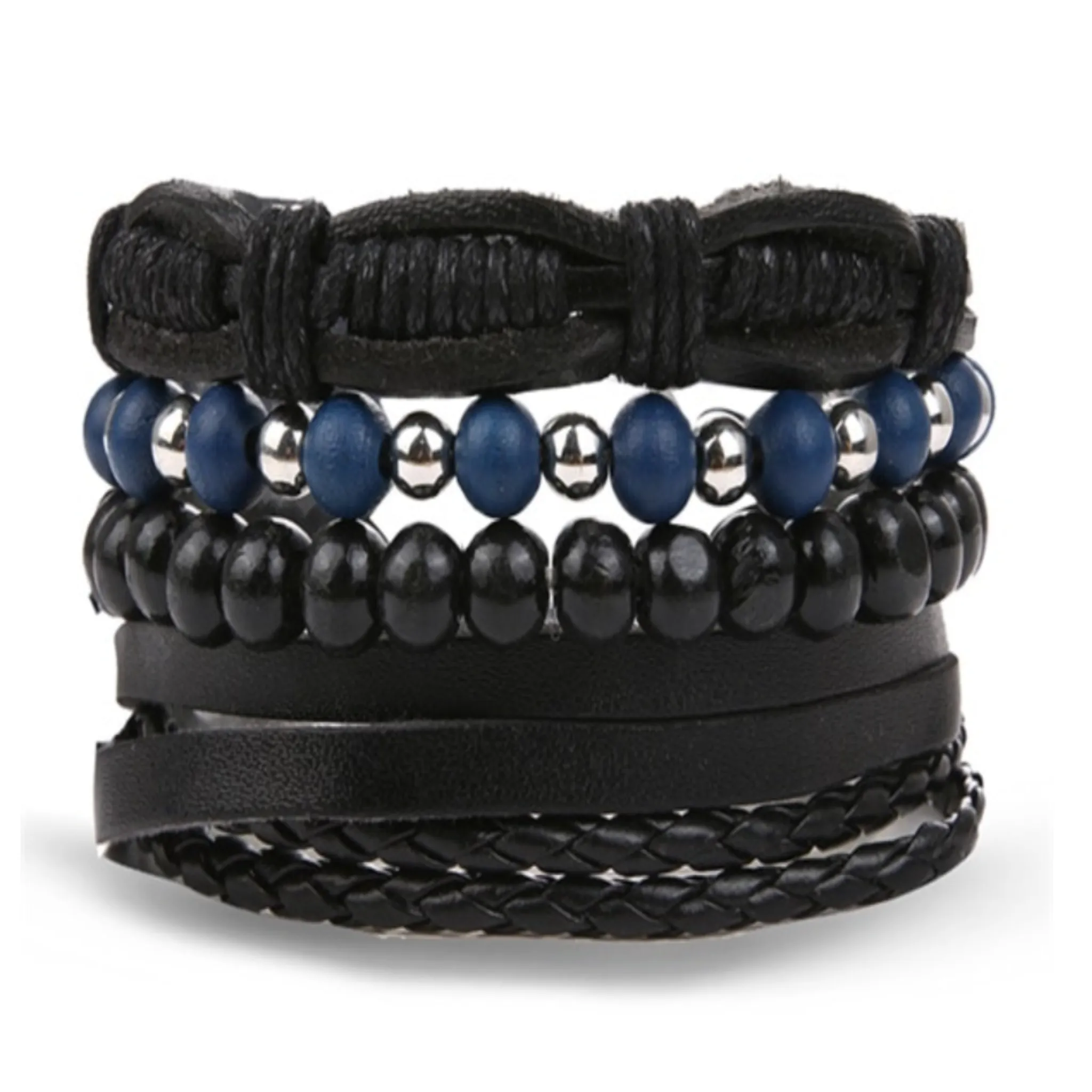 Multi-Strand Leather Bracelets