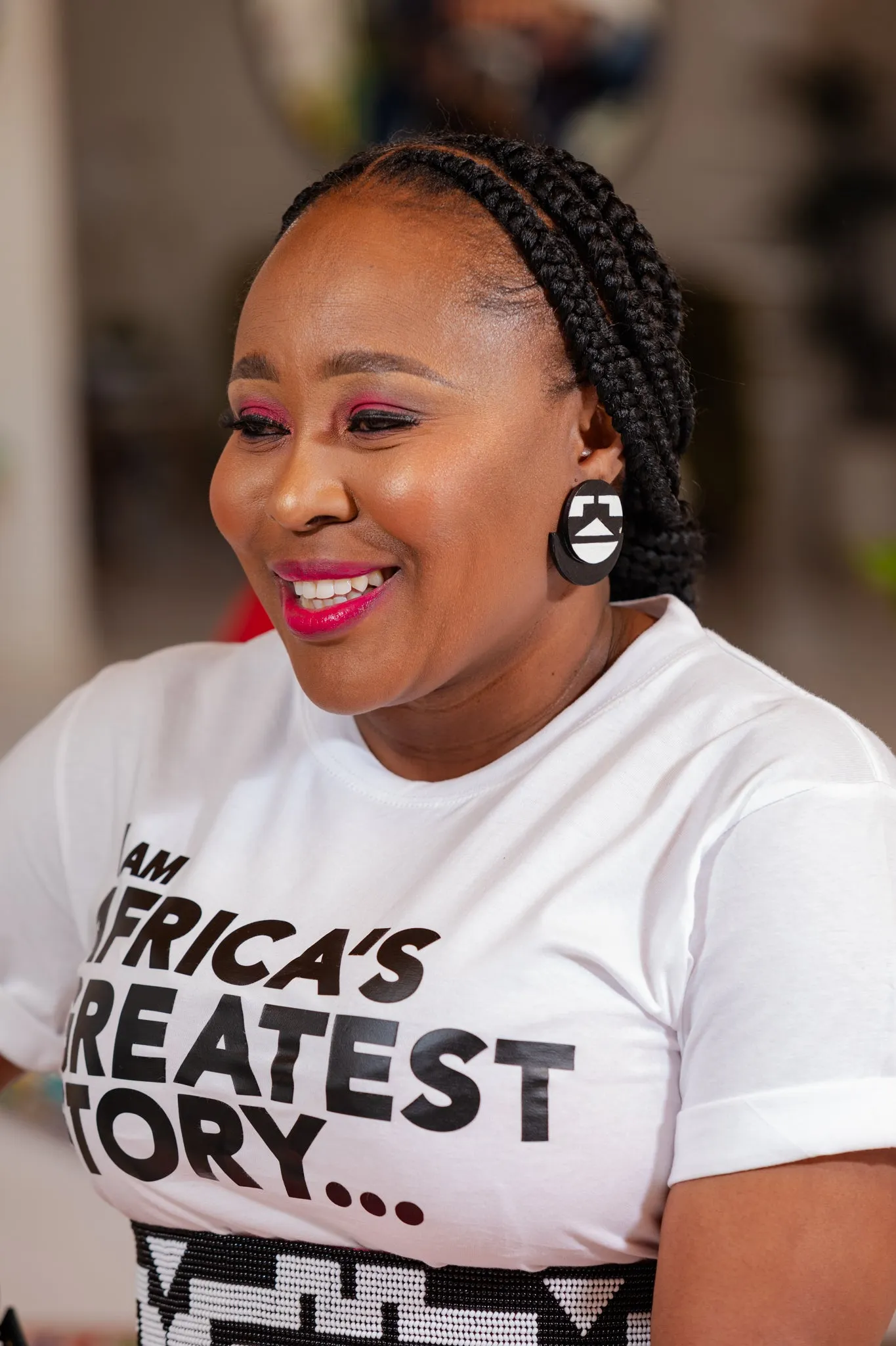 Ndebele Painted Earings