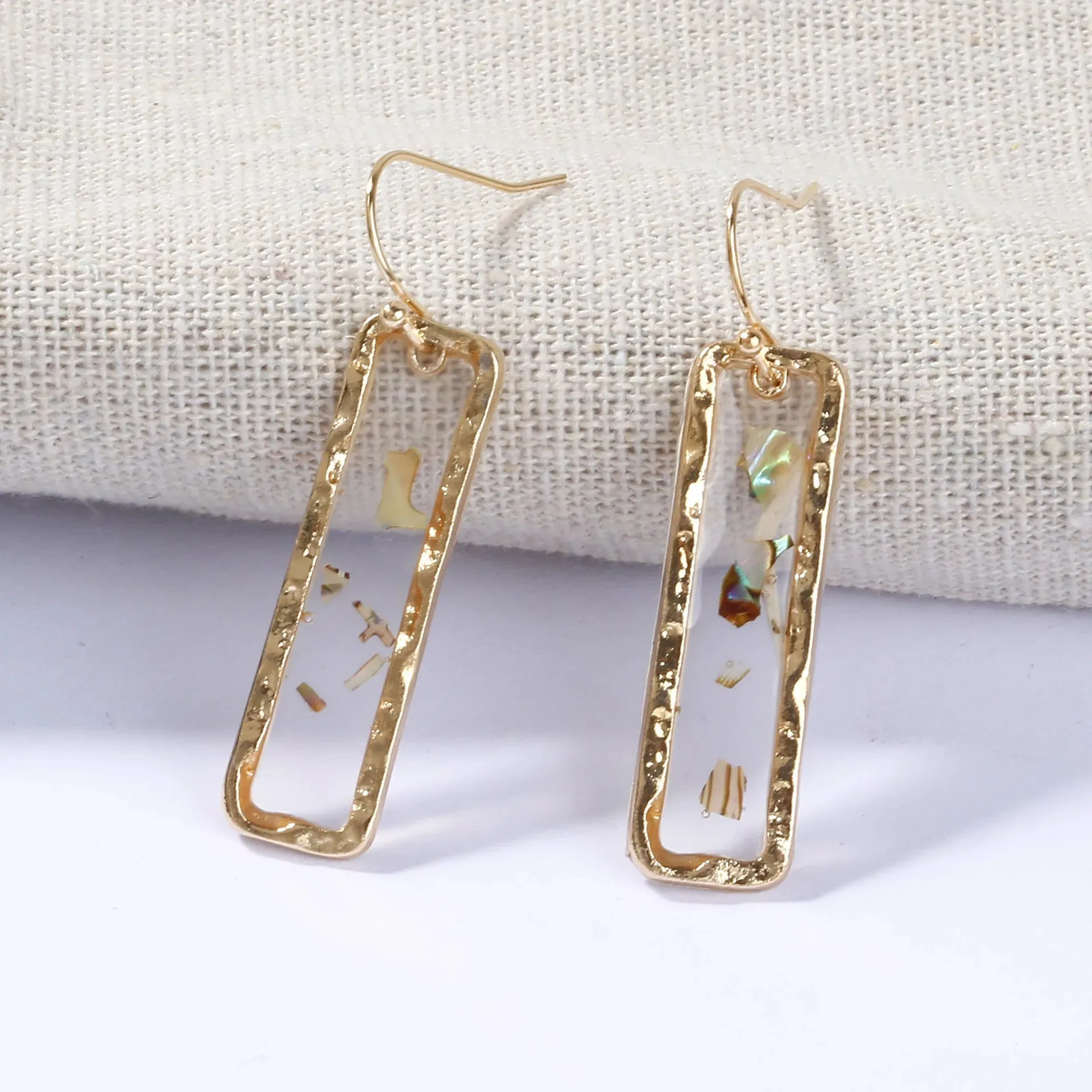 New Fashion Round Dangle Drop Korean Earrings for Women Geometric Round Heart Gold Color Earring Wedding 2020 Kolczyki Jewelry