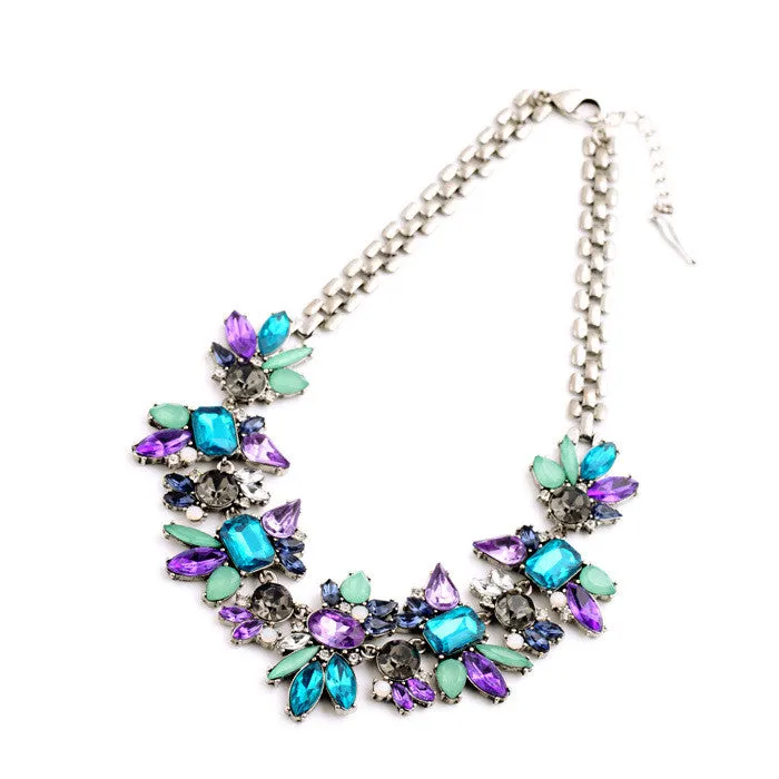 Perfumes Femininos Lariat New Arrival Hot Resin Valentine Day Fine Jewelry Natural Stone Necklace