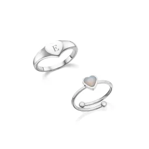 Personalized Ring Bundle (Silver)