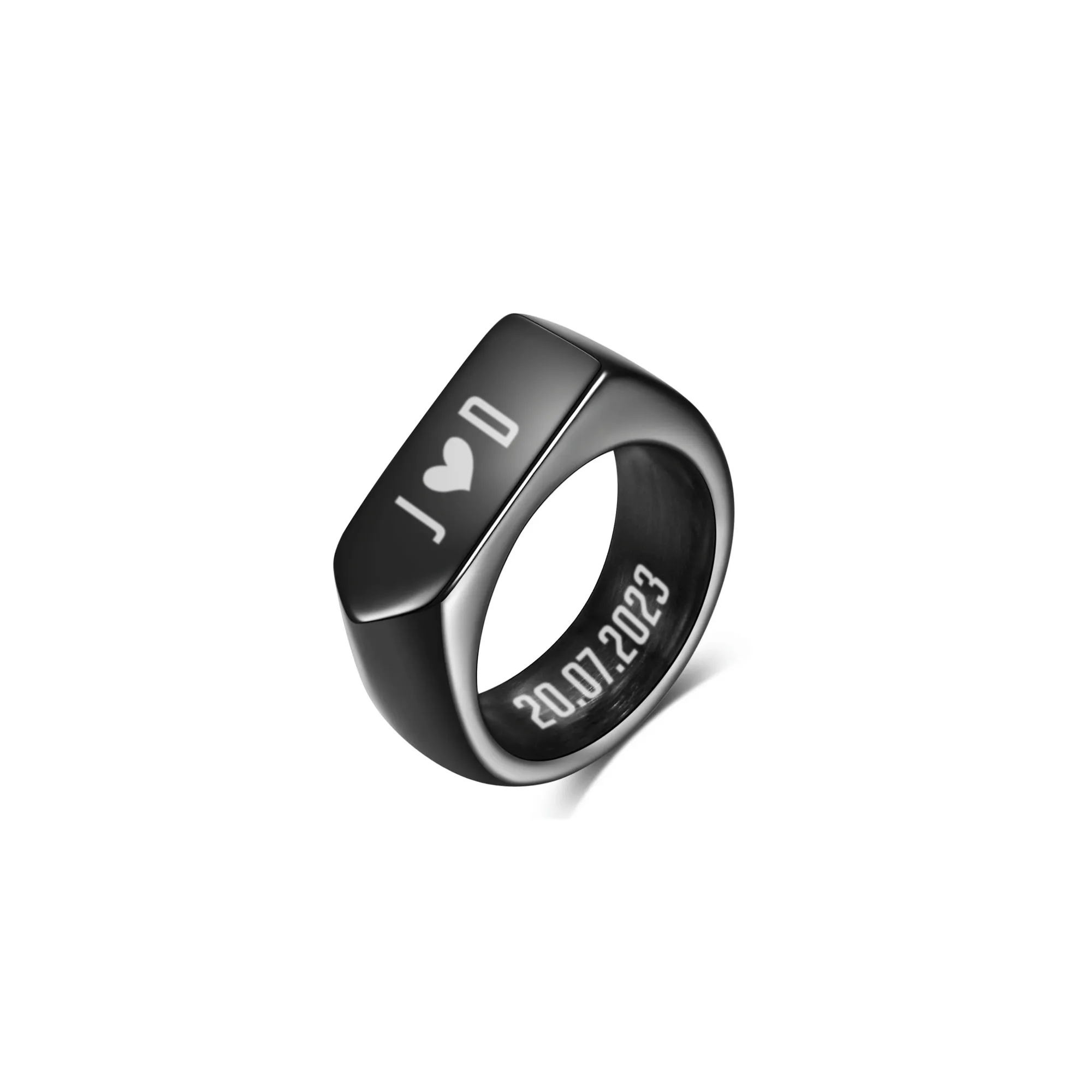 Personalized Signet Men Ring KCLR 20
