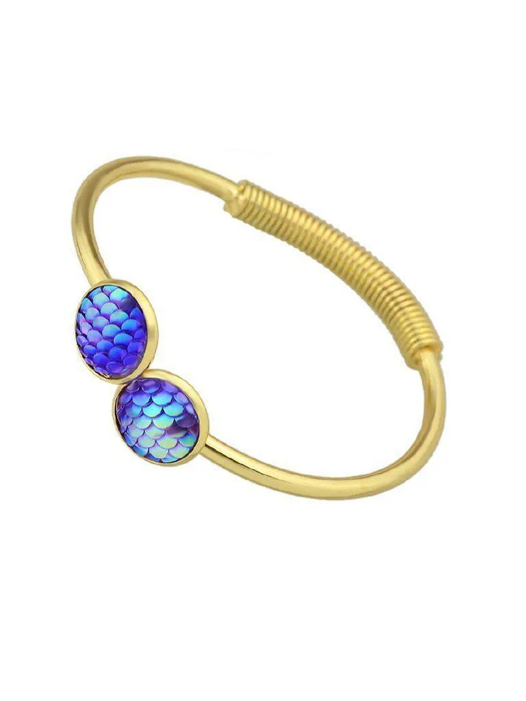 Purple Mermaid Scales Love Bracelets