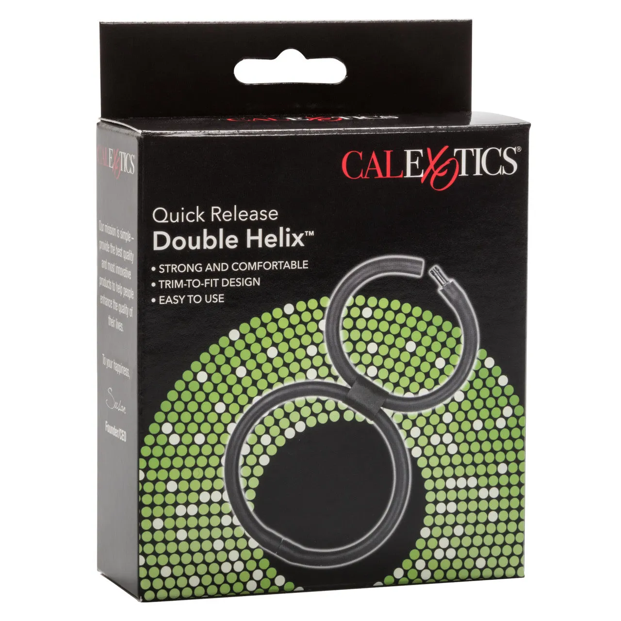 Rings! Quick Release Double Helix Cock Ring