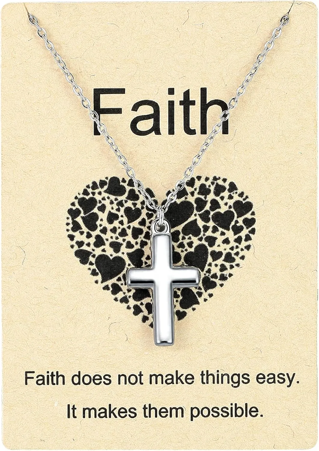 Small Cross Pendant Necklace for Women Simple Cross Necklaces Mothers Day Birthday Gifts for Women