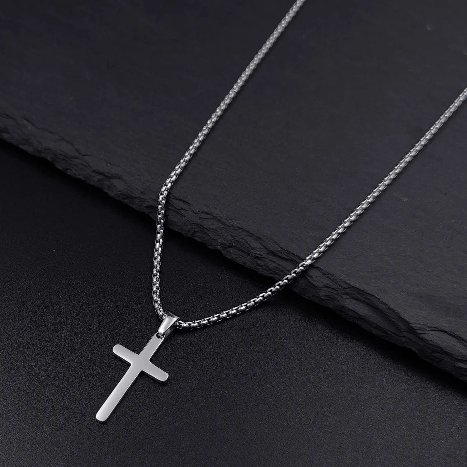 Small Cross Pendant Necklace for Women Simple Cross Necklaces Mothers Day Birthday Gifts for Women