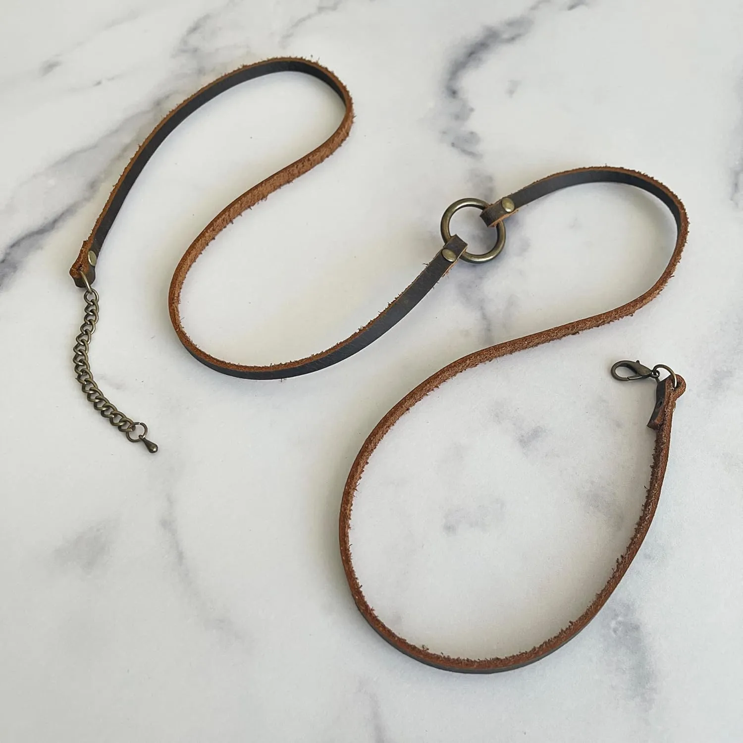 SPUNKYsoul Buckle or 5 Wrap Leather Circle Bracelet - Adjustable Boho-Inspired Leather Bracelet for Women & Men, Unique Distressed Jewelry with Symbolic Circle, Ideal for Everyday Wear & Gifting