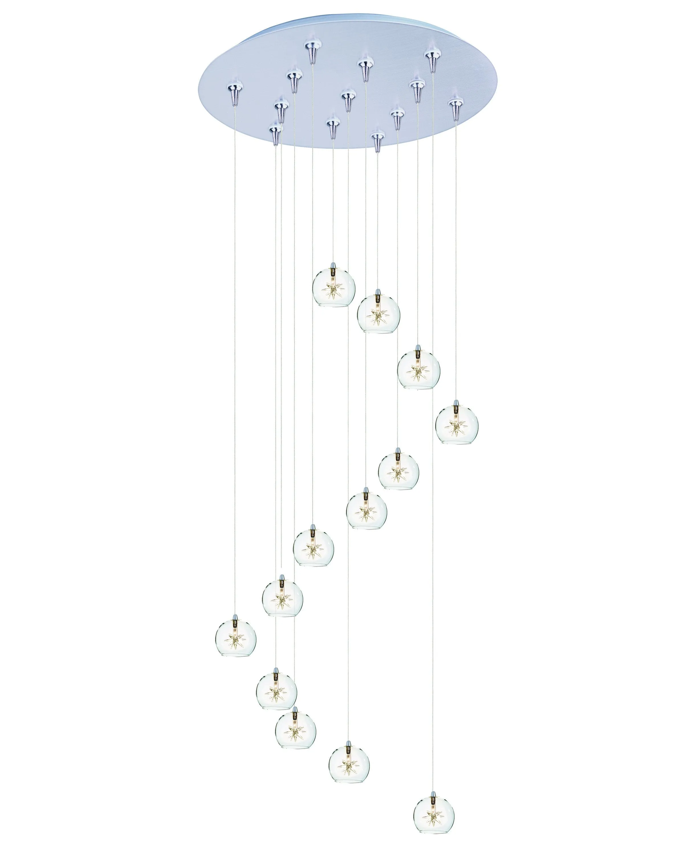 Starburst 13-Light RapidJack Pendant and Canopy