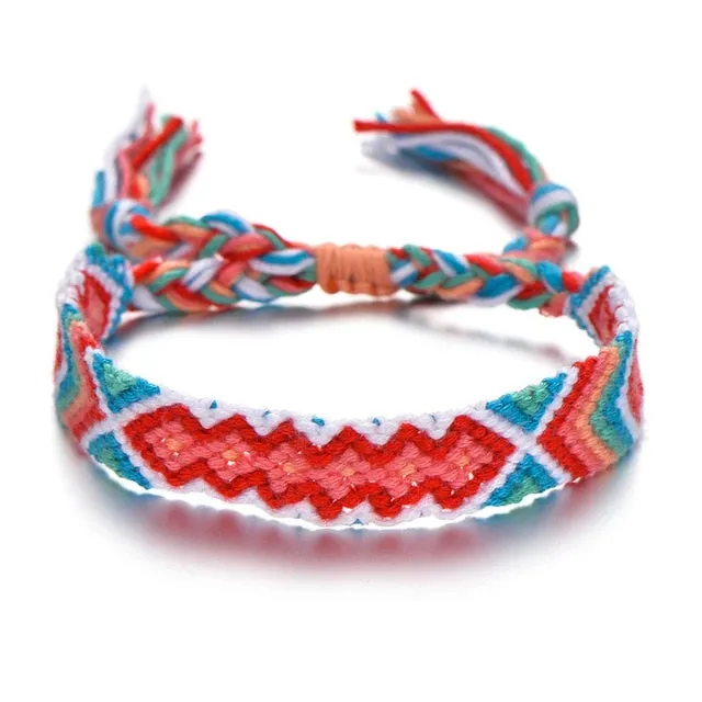 String Rope Red Thread Bracelet For Women Kids