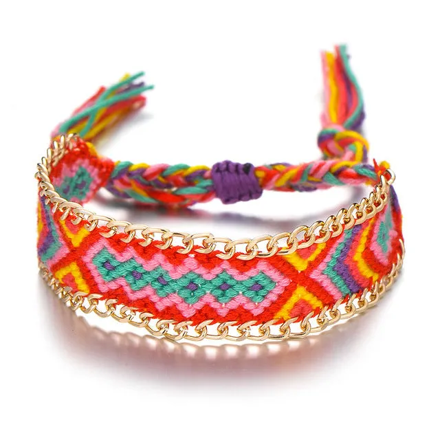 String Rope Red Thread Bracelet For Women Kids