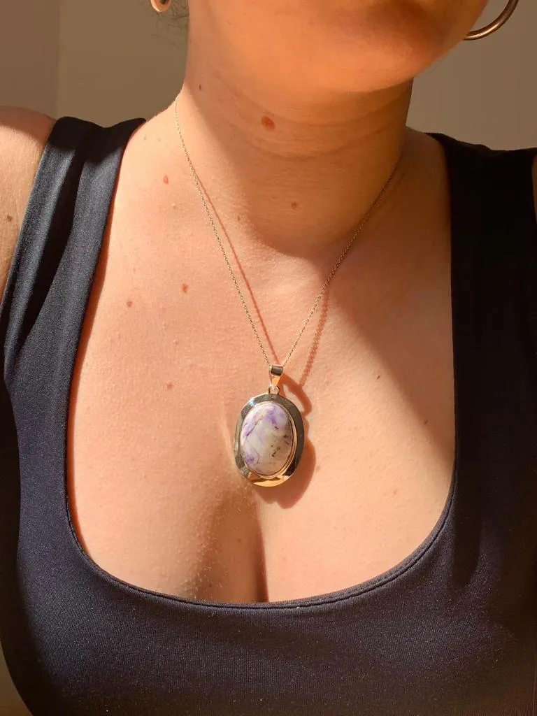 Tiffany Stone Medea Pendant - Reg. Oval B