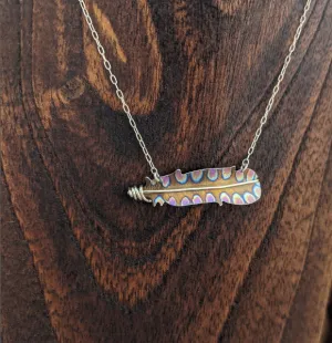 Titanium Feather Pendant