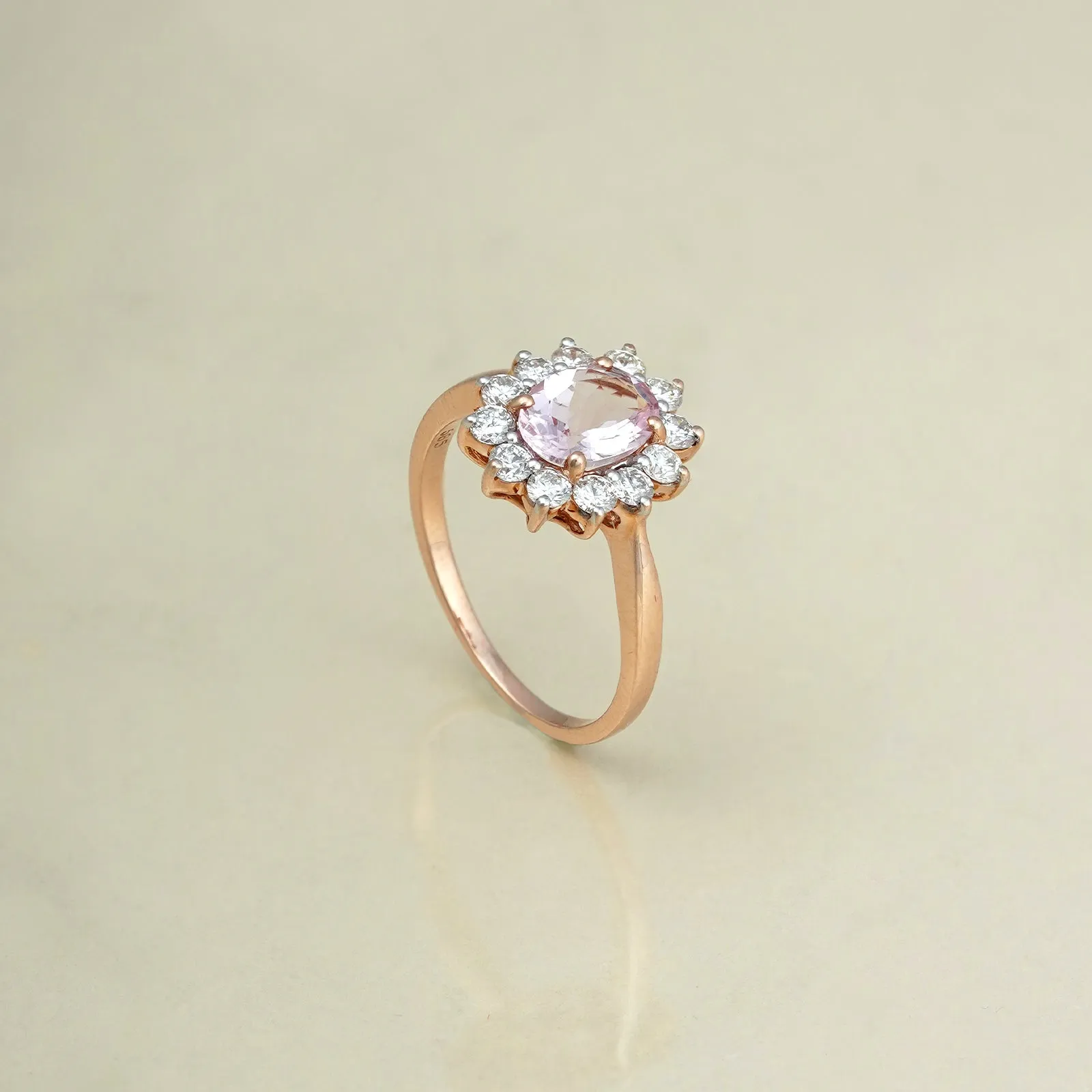 Venice Morganite Ring