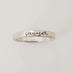 Wider Name Ring