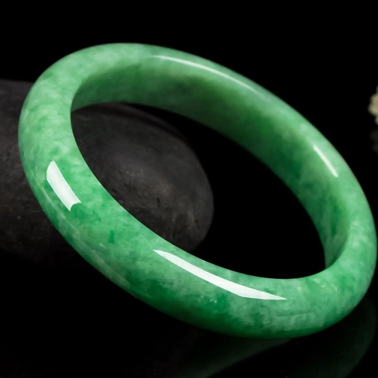 Women's Jade Bracelet, Natural Jade, Jewel Bracelet